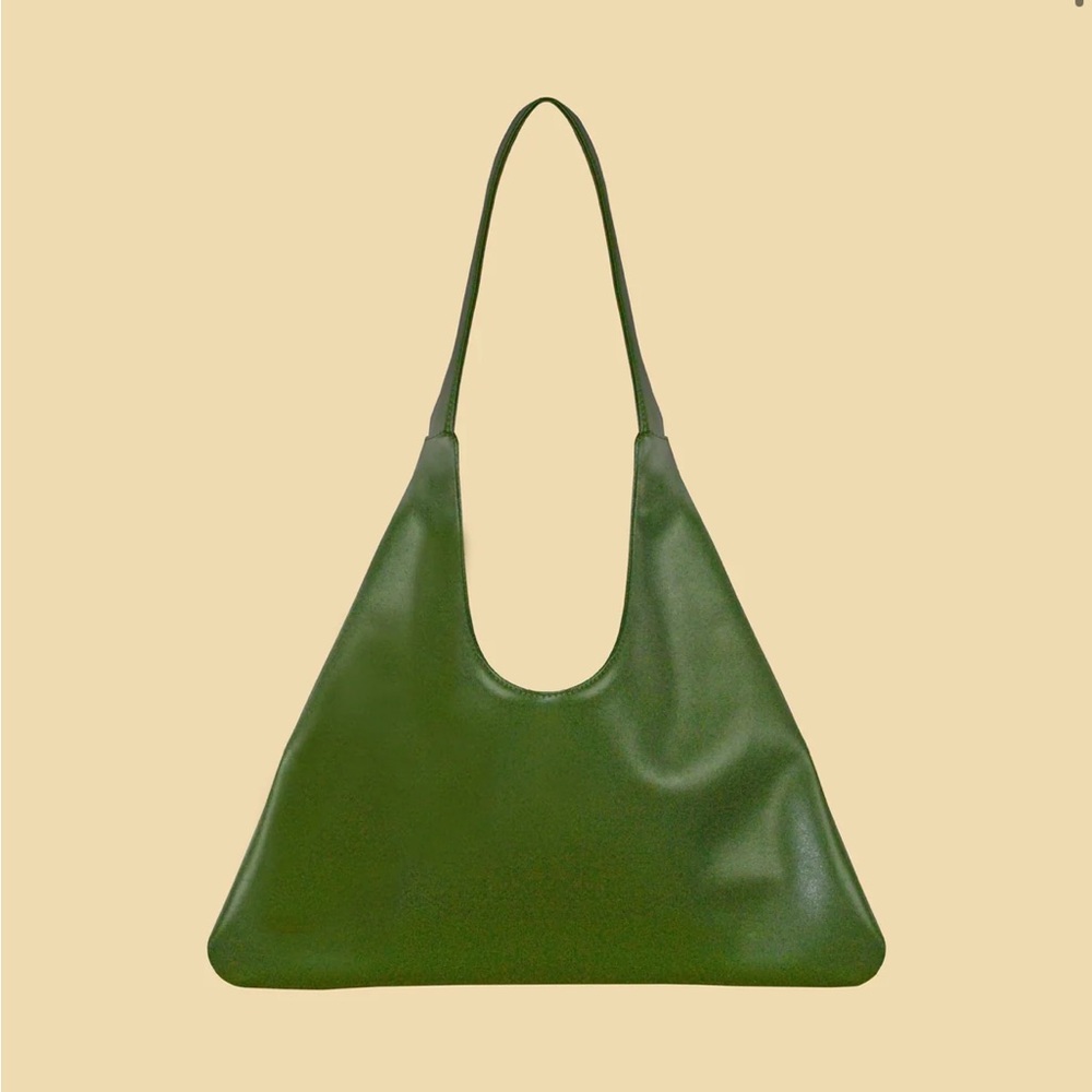Santos by Monica Agave Triangular Tote - Green